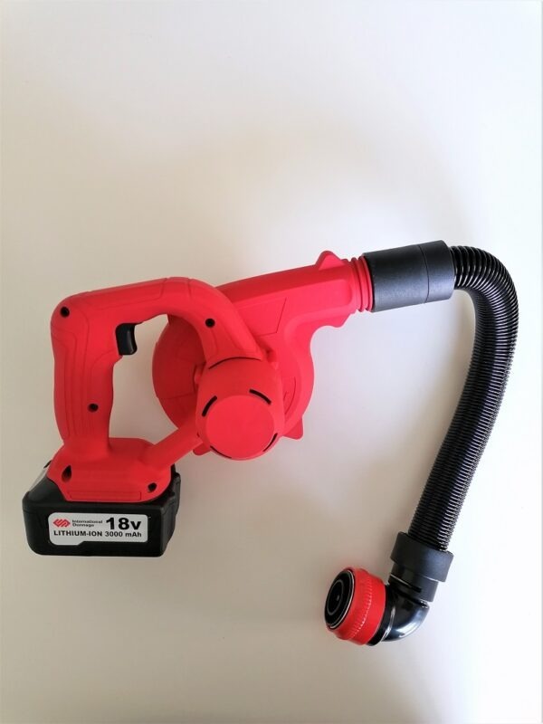 Cordless Air Blower της International Dunnage Ασύρματος φυσητήρας αέρα με επαναφορτιζόμενη μπαταρία